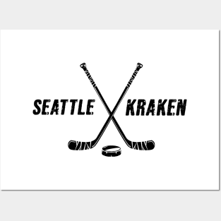 Seattle hockey Posters and Art